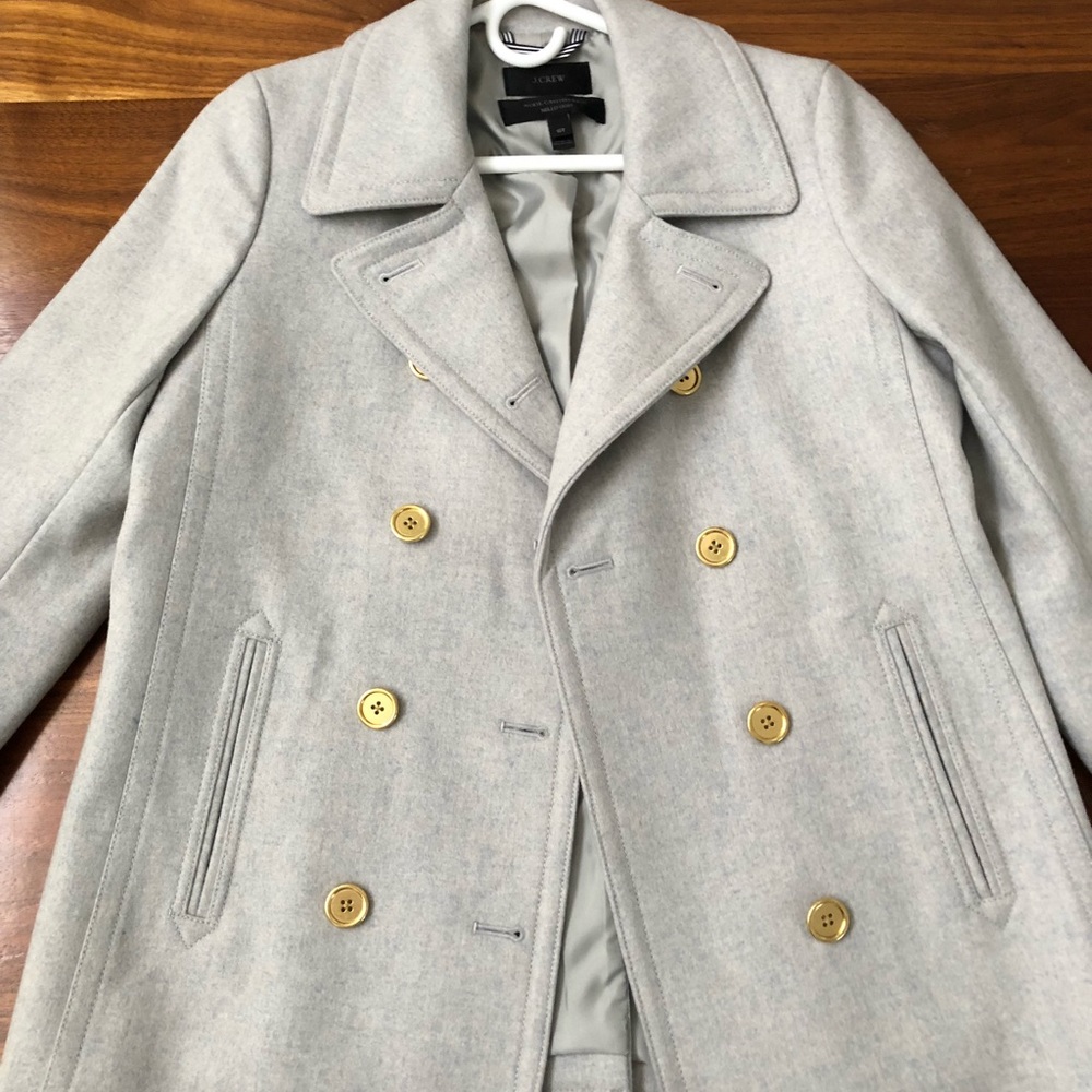 Make an offer! J.Crew Gray Wool Peacoat